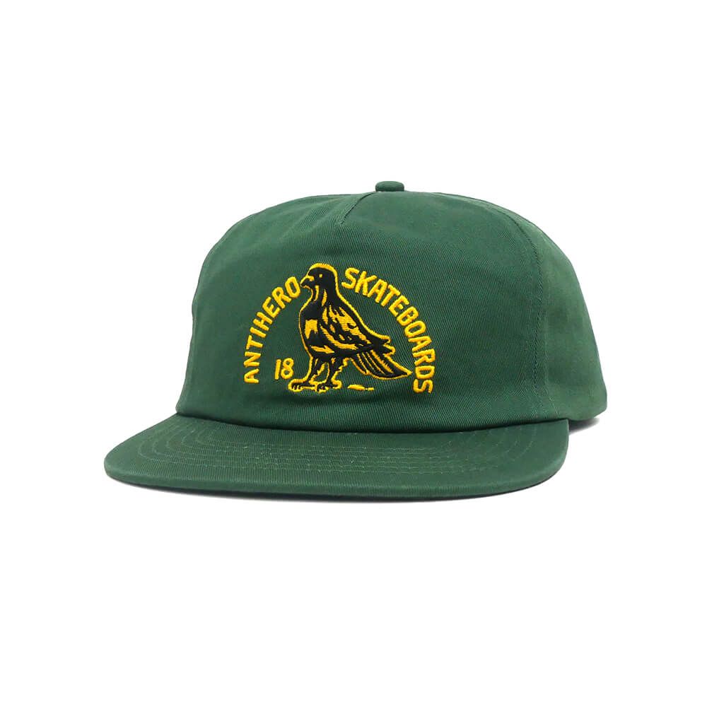 ANTIHERO CAP アンチヒーロー キャップ CLUBHOUSE SNAPBACK GREEN