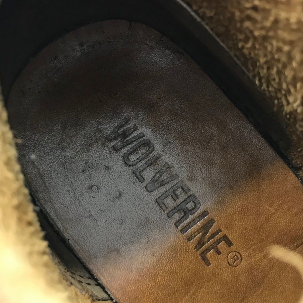 倉吉店】 中古 WOLVERINE | ウルヴァリンウルバリン ブーツ レザー