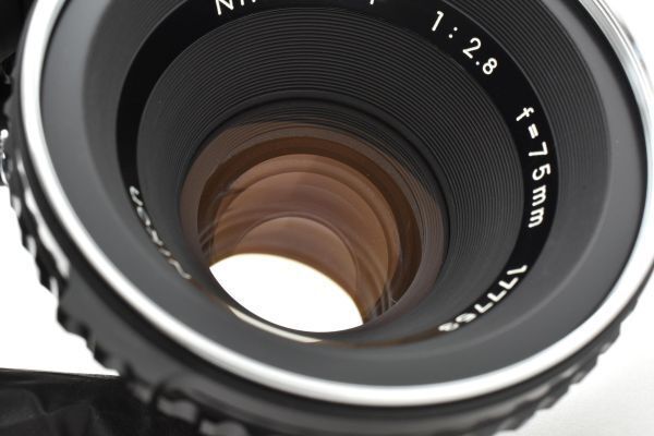  ZENZA BRONICA ゼンザブロニカ NIKKOR P 75 mm F 2 8 K 475 レンズ(単焦点) カメラ