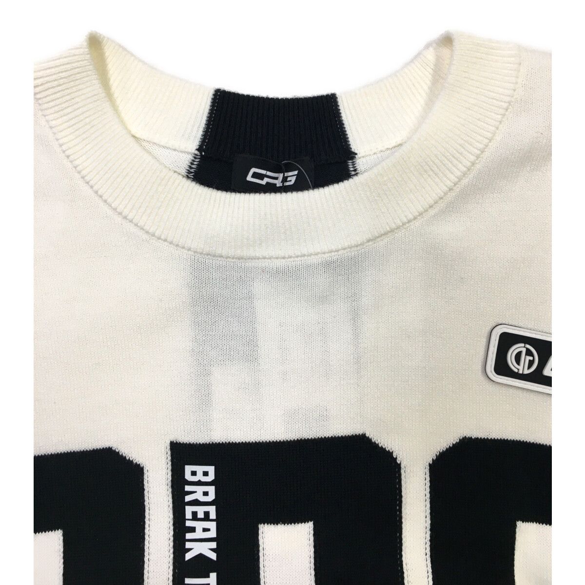 未使用品 メンズ シーピージーゴルフ CPG GOLF セーター 3(L) 白