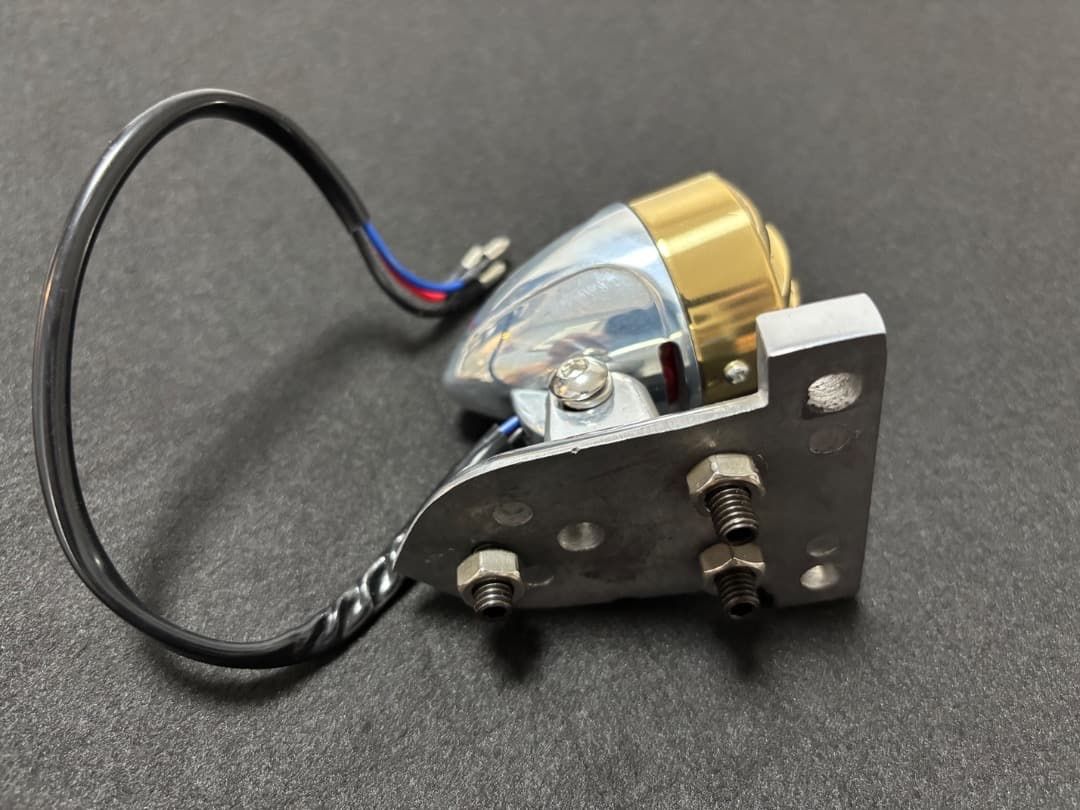 真鍮製テールランプ　ハーレー　ショベル　エボ　スポーツスター　C3 ☆TR2 真鍮製テールランプⅡ ハーレー ショベル エボ 国産アメリカン