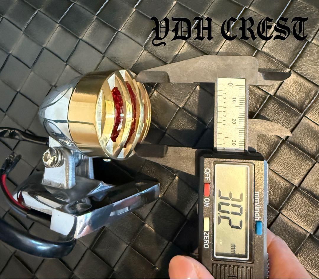 真鍮製テールランプ　ハーレー　ショベル　エボ　スポーツスター　C3 ☆TR2 真鍮製テールランプⅡ ハーレー ショベル エボ 国産アメリカン