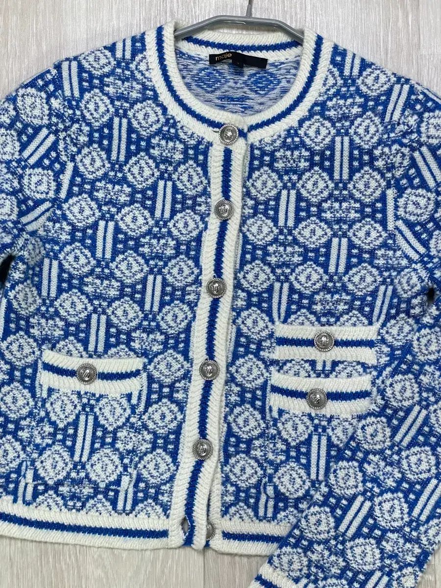 マージュ ジャカード カーディガン