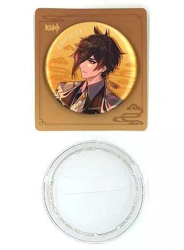 キャラクターグッズ 【】バッジ・ピンズ [単品] 鍾離 缶バッジ 「CD 原