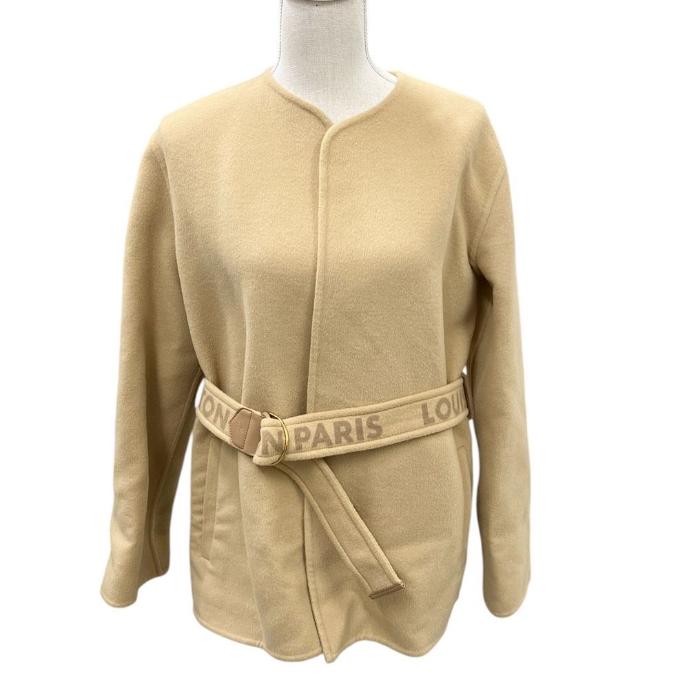 ルイヴィトン ラップコート　34 LOUIS VUITTON【ルイ・ヴィトン】 シグネチャーダブルフェイスラップ