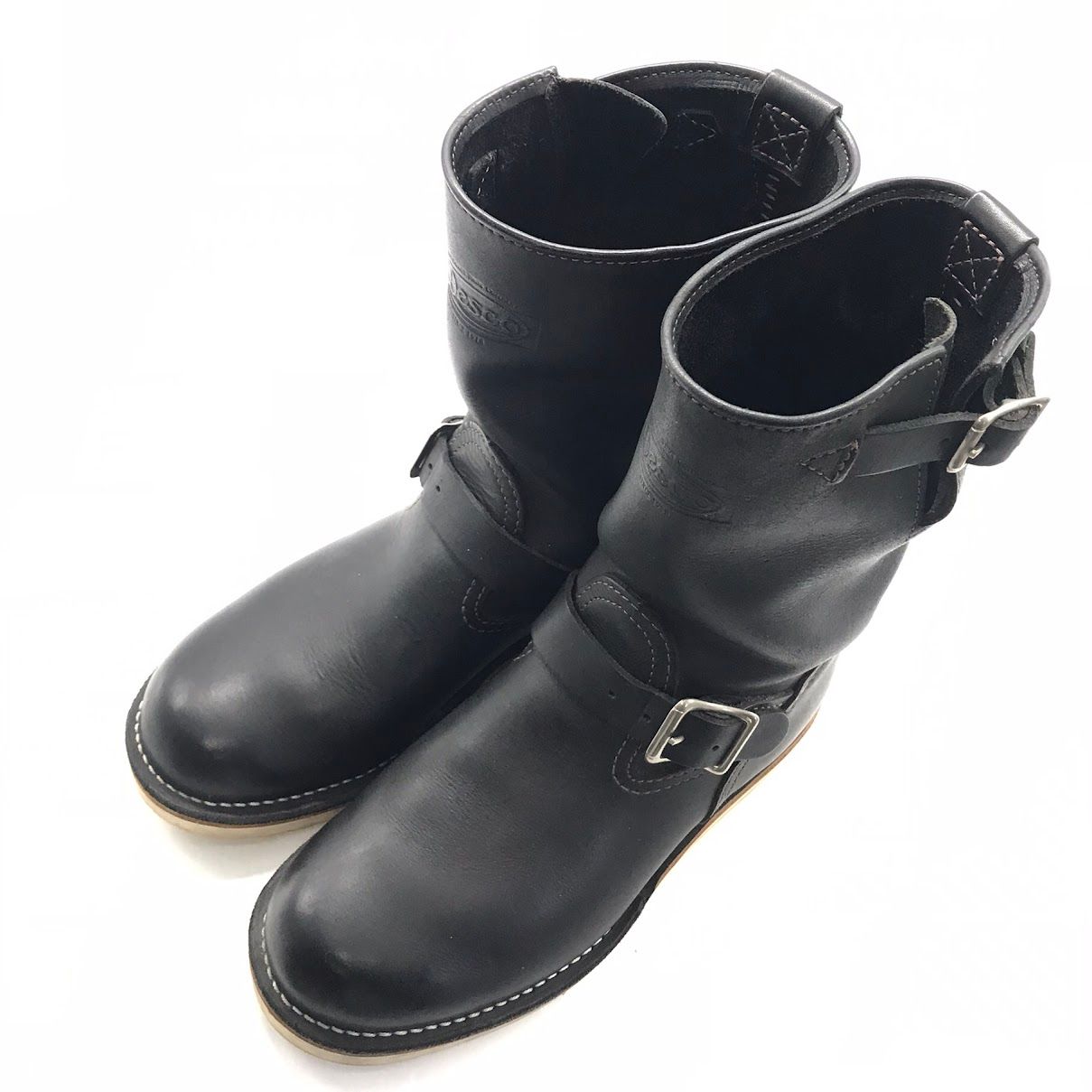 Wesco ブラック エンジニアブーツ WESCO 【並行輸入品】ウェスコ エンジニアブーツ ボス 9インチ オール