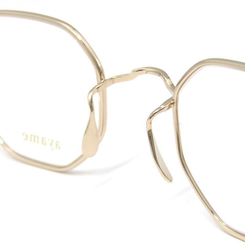 未使用 ayame アヤメ メガネフレーム OCTA45 日本製 オクタ オクタゴン