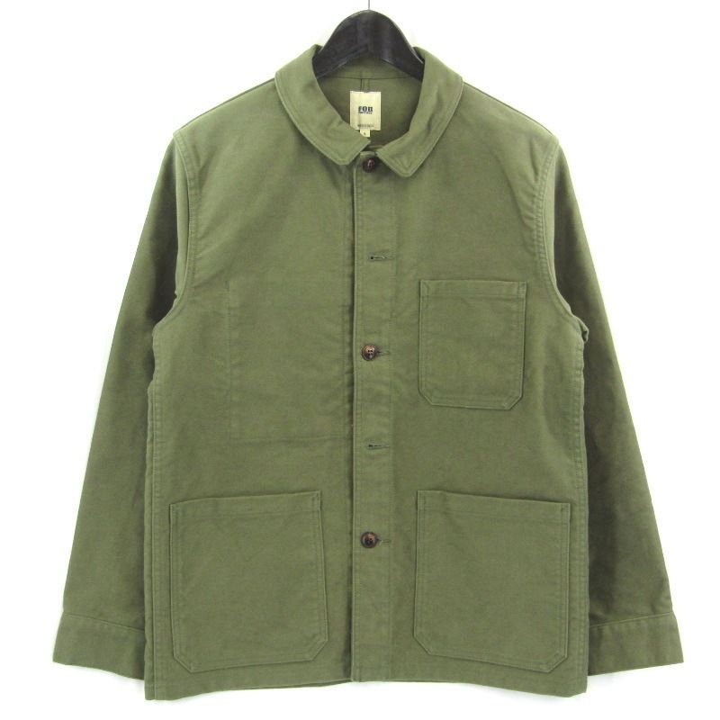 美品 FOB FACTORY エフオービーファクトリー カバーオール FRENCH