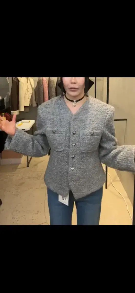 HELDER リー リボンウールコート