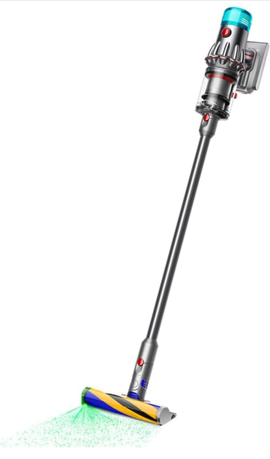 ダイソン SV 46 FF V 12 Detect Slim Fluffy コードレススティッククリーナー ニッケル アイアン