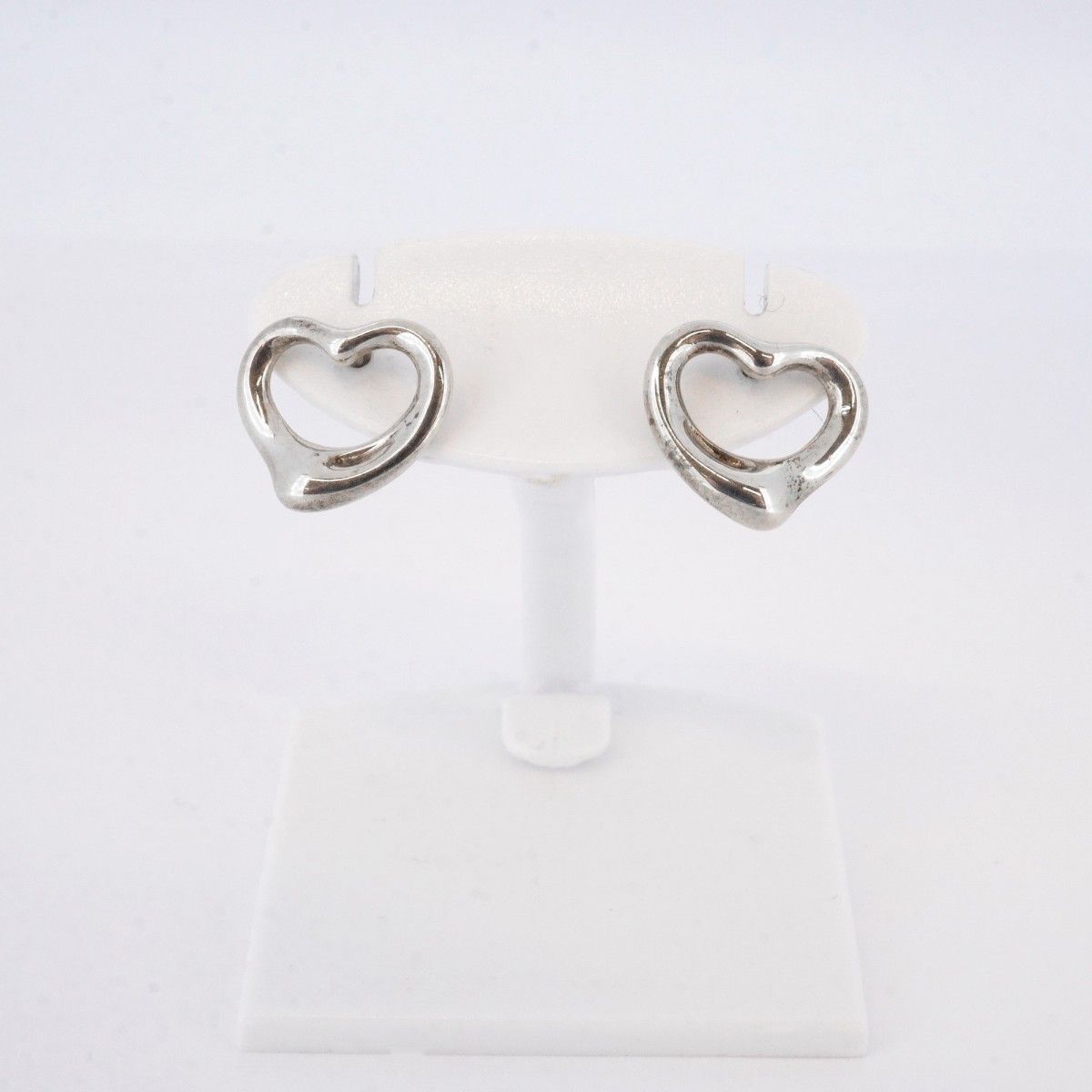 5 jpb 0350 ティファニー ピアス オープンハート シルバー925 レディース