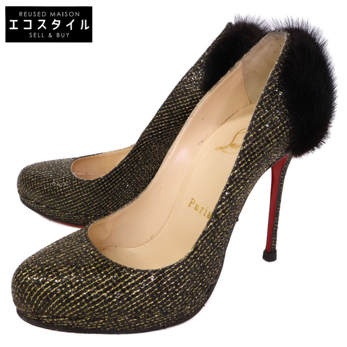 Christian Louboutin クリスチャンルブタン 3120309 ハイヒールパンプス 35