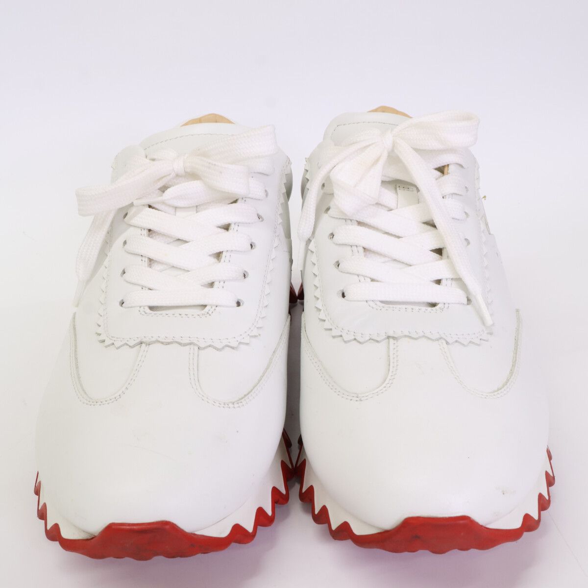 クリスチャンルブタン　ルビーシャーク Loubishark (WOMEN) ホワイト ネオプレーン（合皮ゴム） - Shoes