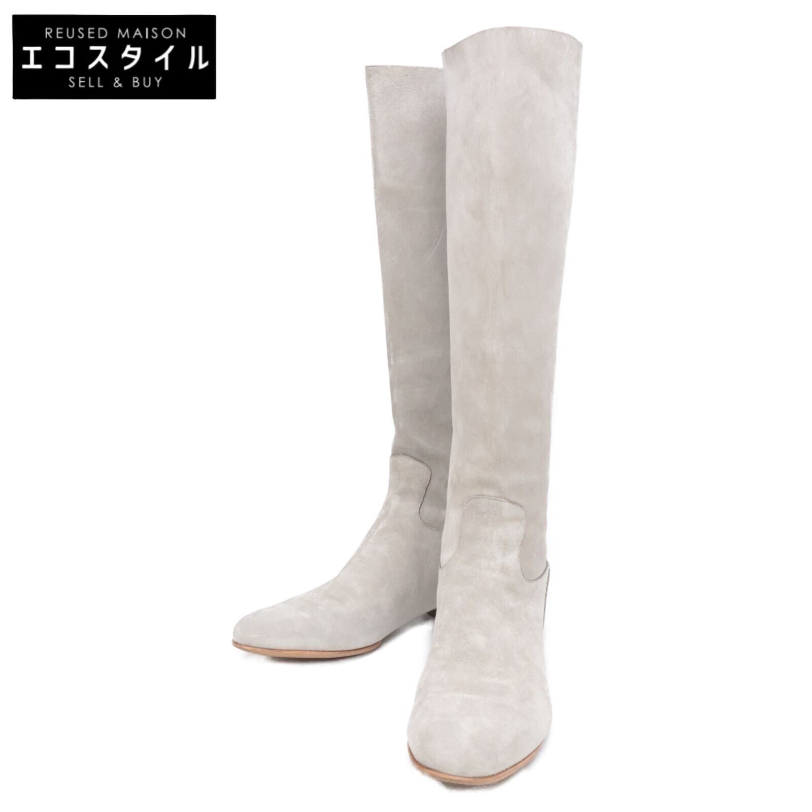 Loro Piana ロロピアーナ スエード ロングブーツ 35.5