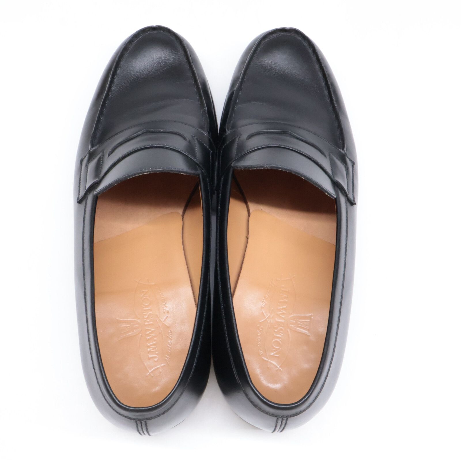  J.M. WESTON ジェイエムウエストン 180 41ラスト シグネチャーローファー 7 5 D ローファー ブーツ 革靴