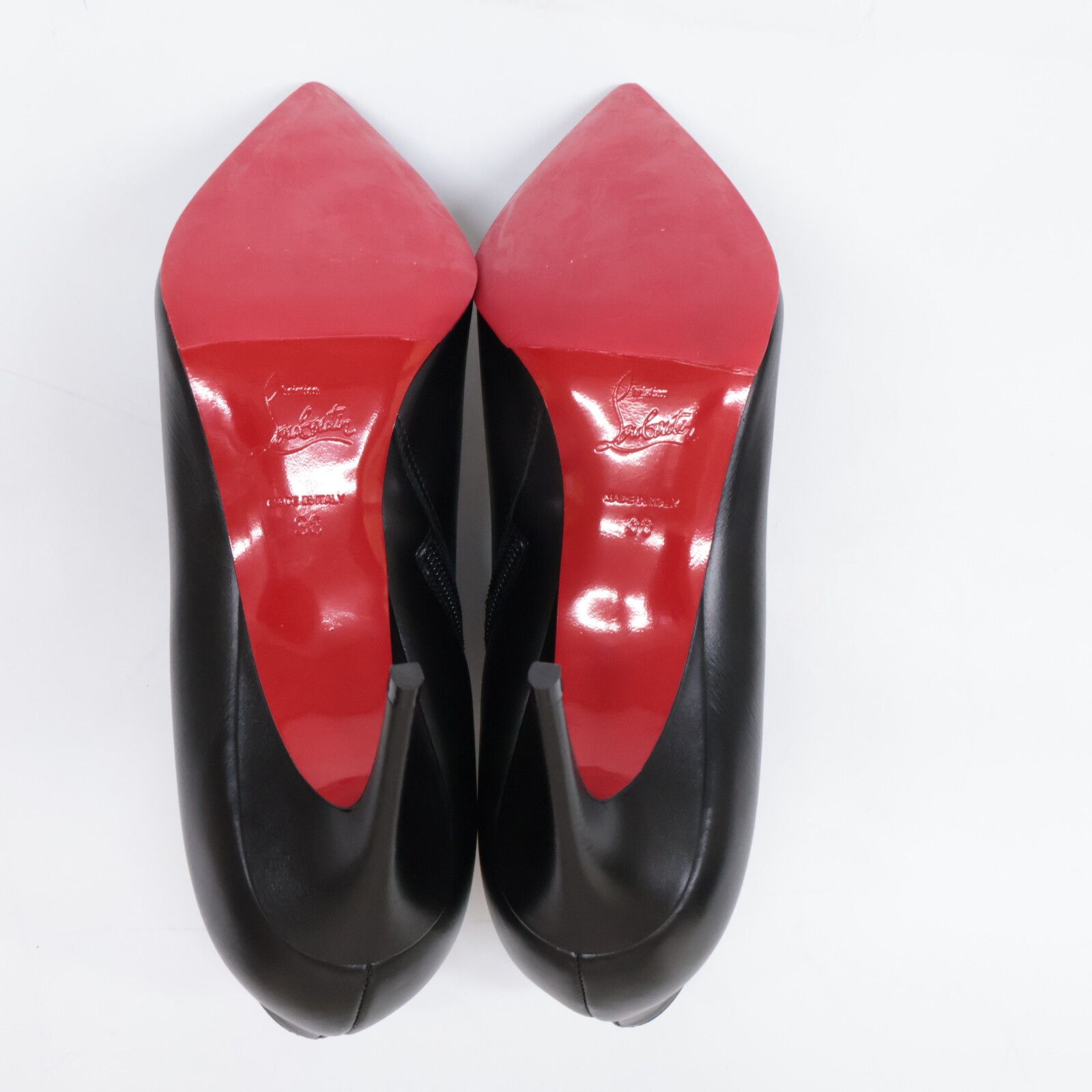 レザー ブーティ