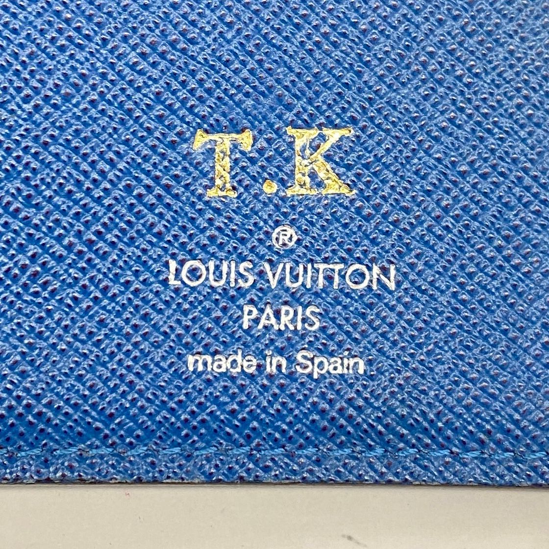  5 pc 3644 ルイヴィトン 長財布 エピ ポルトフォイユブラザ M 60616 ブルーセレスト メンズ 長財布 小物