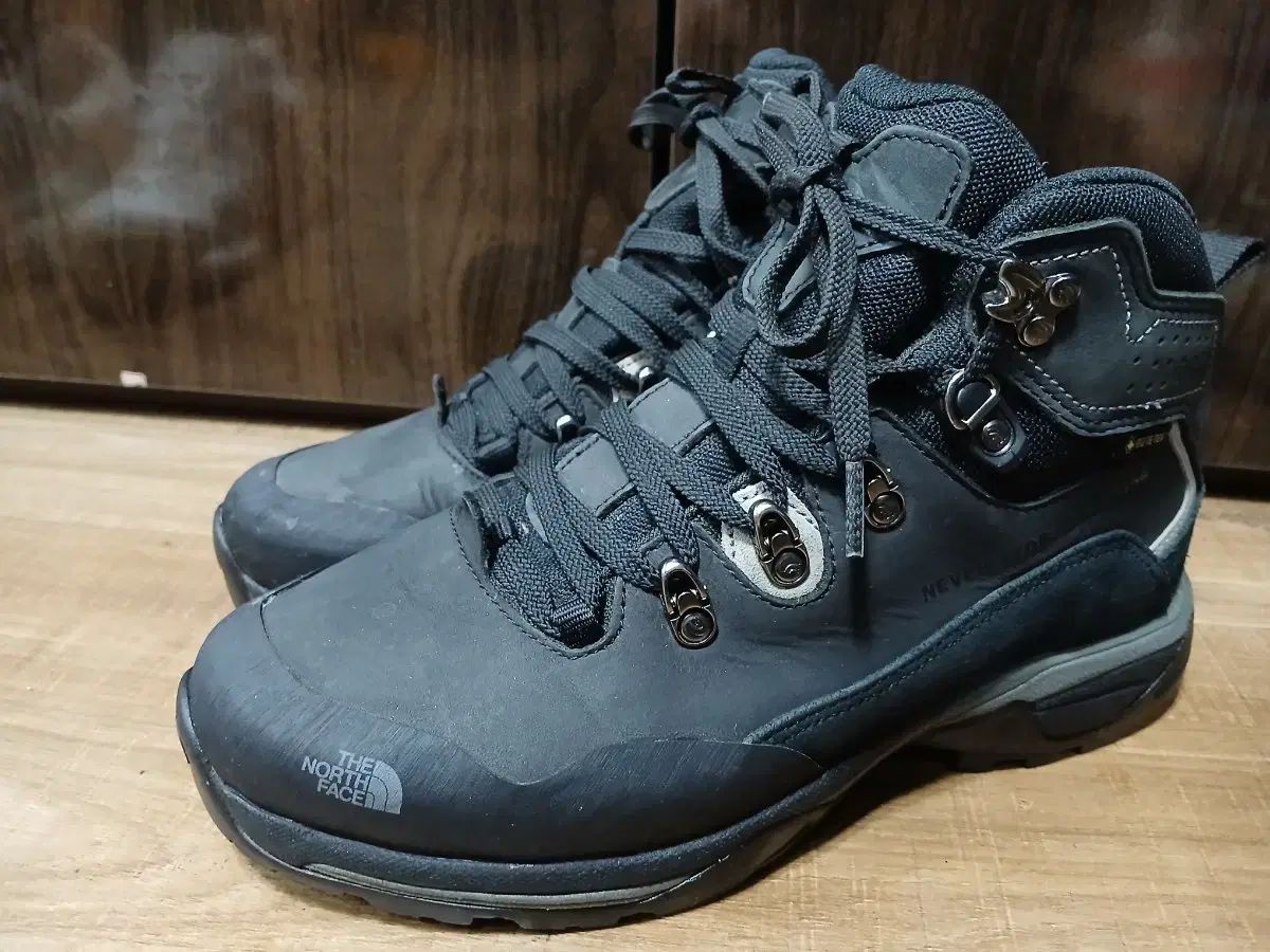 ノースフェイス ブラック ゴアテックス GORE TEX 登山靴 245 mm