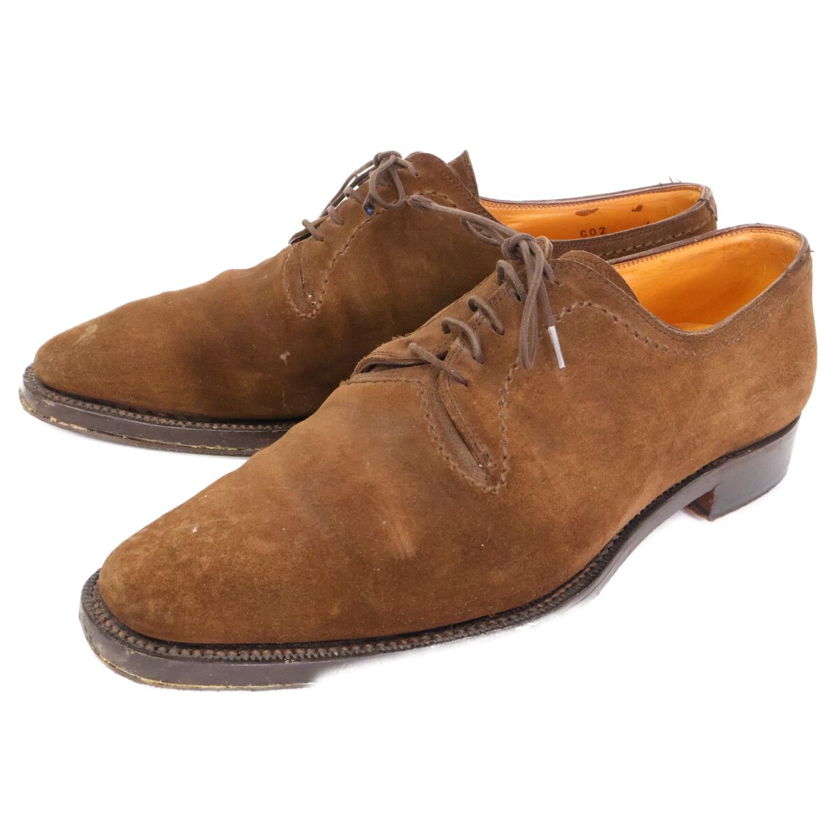 Stefano Bemer ステファノベーメル スエード プレーントゥ 40