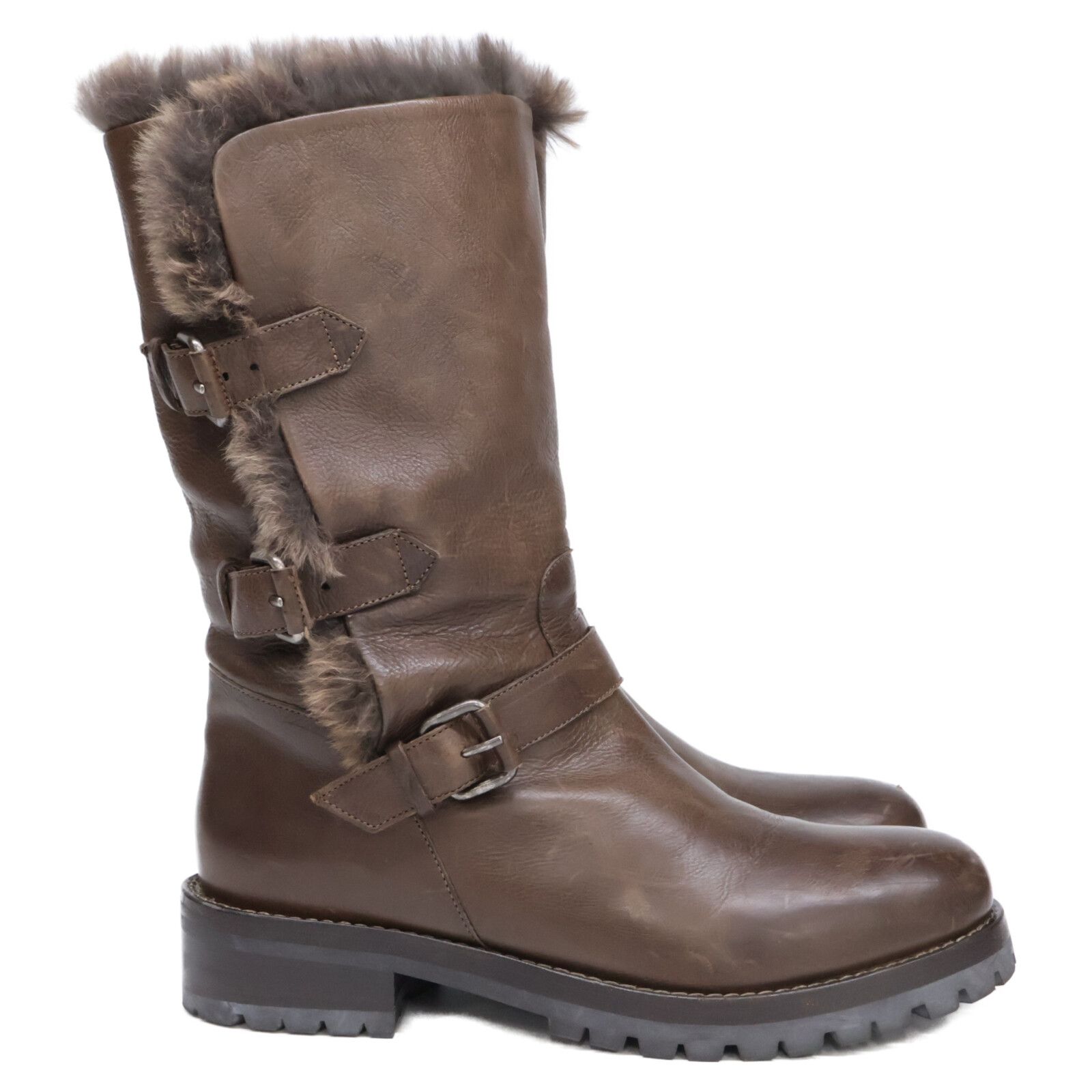  SARTORE サルトル SX 403 ダメージ加工カーフスキン×ラビットファー ラパン エンジニアブーツ 37 1 2 エンジニアブーツ ブーツ