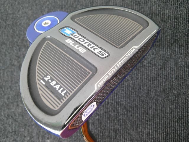 パター オデッセイ O-WORKS BLUE 2-BALL オリジナルスチール 34 3 6601