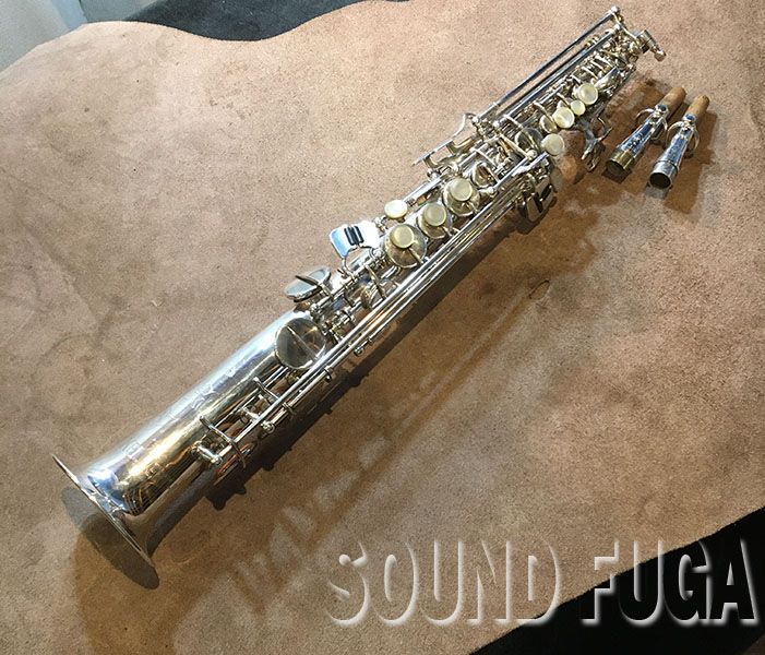 J Keilwerth SX model SP シルバープレート デタッチャブルネック ソプラノサックス