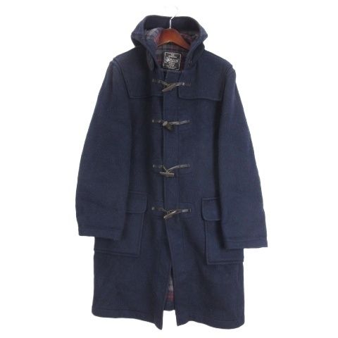 グローバーオール Gloverall ダッフルコート ロング 英国製 38 ネイビー アウター FF