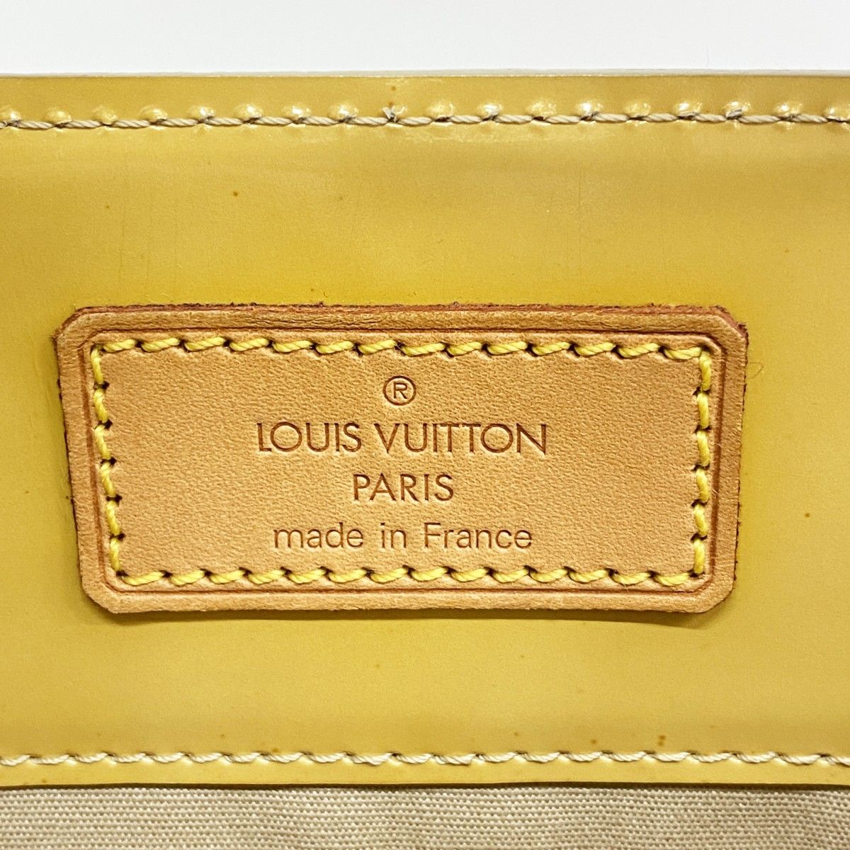  5 pc 3809 ルイヴィトン トートバッグ ヴェルニ リードMM M 91141 ベージュ レディース トートバッグ バッグ