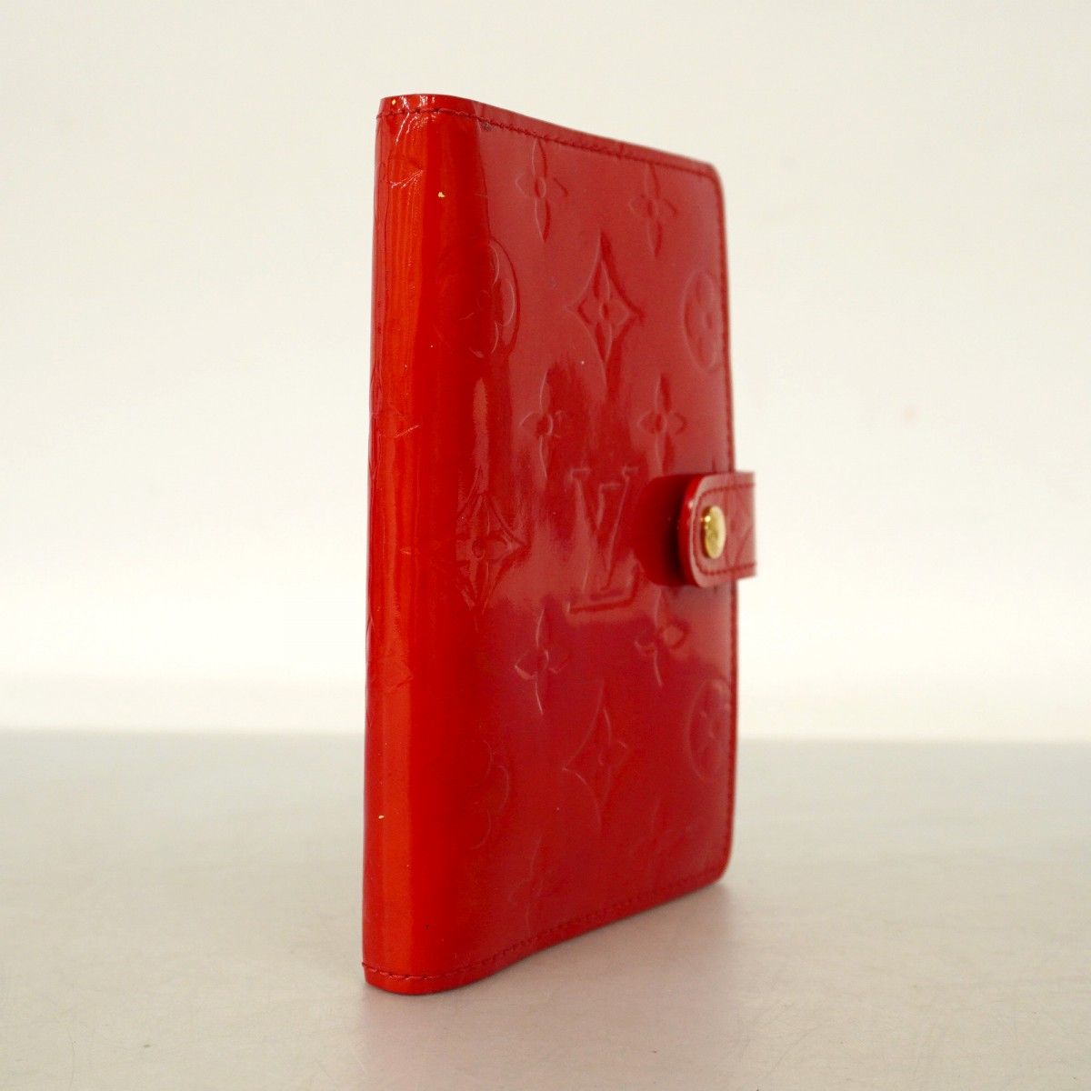 5pc3868-k】ルイヴィトン 手帳カバー ヴェルニ アジェンダPM R21003