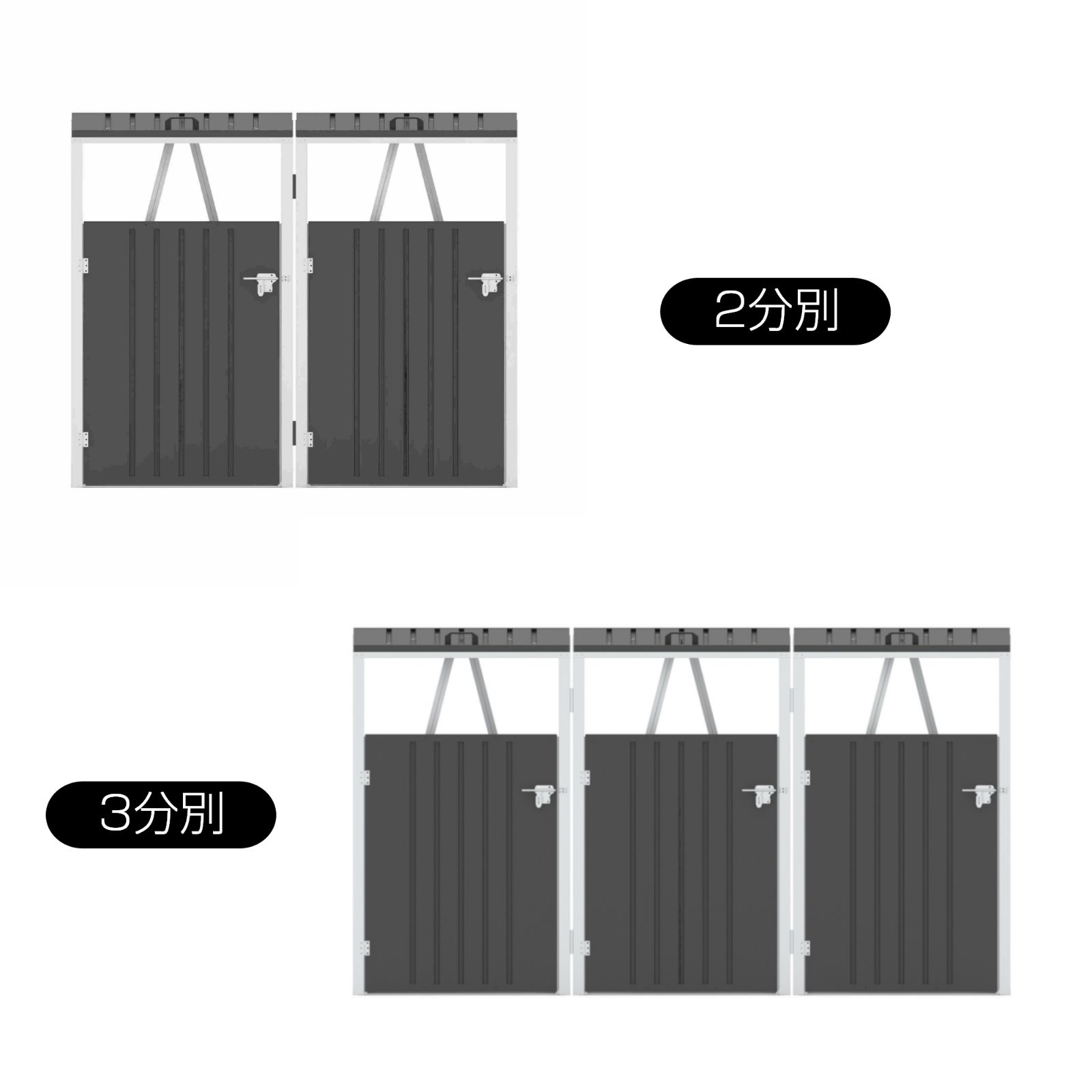 外用でさびや水に強い 金属製ですごく頑丈