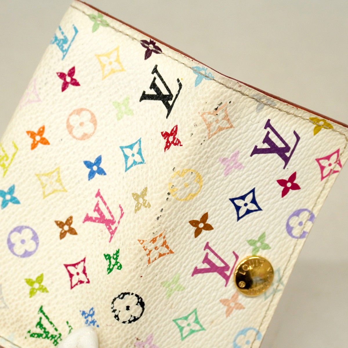  5 pc 3870-k ルイヴィトン キーケース モノグラム マルチ ミュルティクレ4 M 93731 ブロン リッチ レディース キーケース 小物