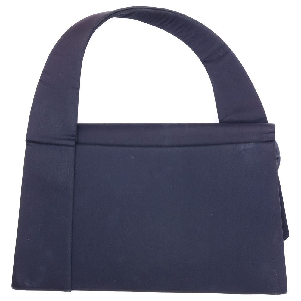 GIVENCHY ジバンシィ サテン ベルテッドデザイン パーティ ハンドバッグ ブラック