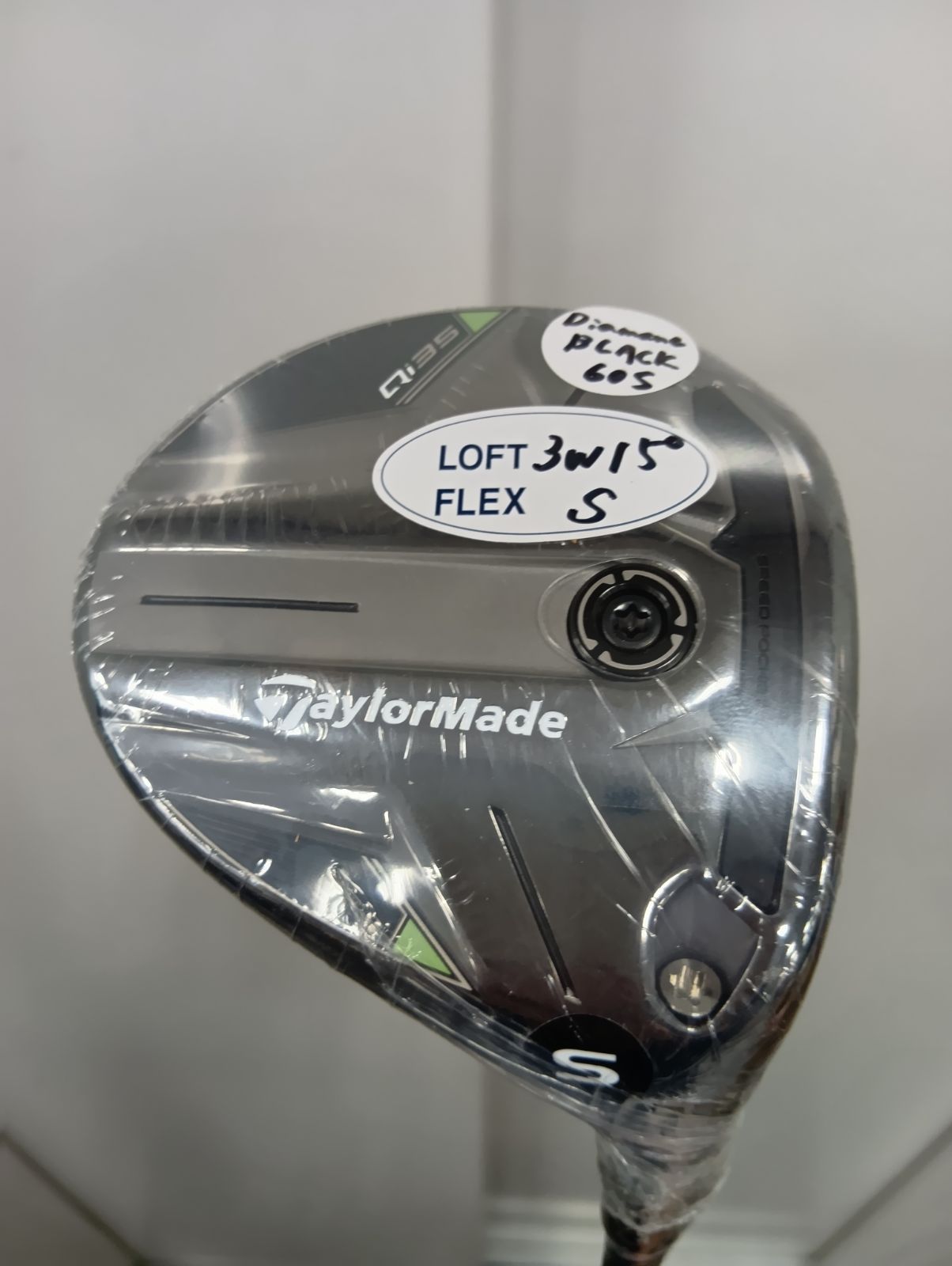 Fw テーラーメイド Qi 35 FAIRWAY フェアウェイウッド メンズ 右用 3 W S Diamana Black TM 60 日本
