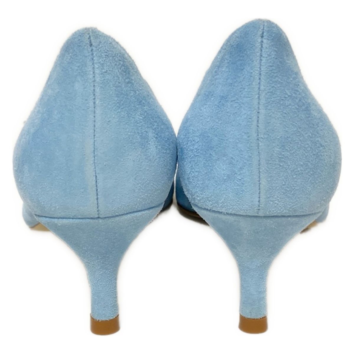  FURLA フルラ パンプス 37 レディース - ライトブルー ハイヒール パンプス パンプス