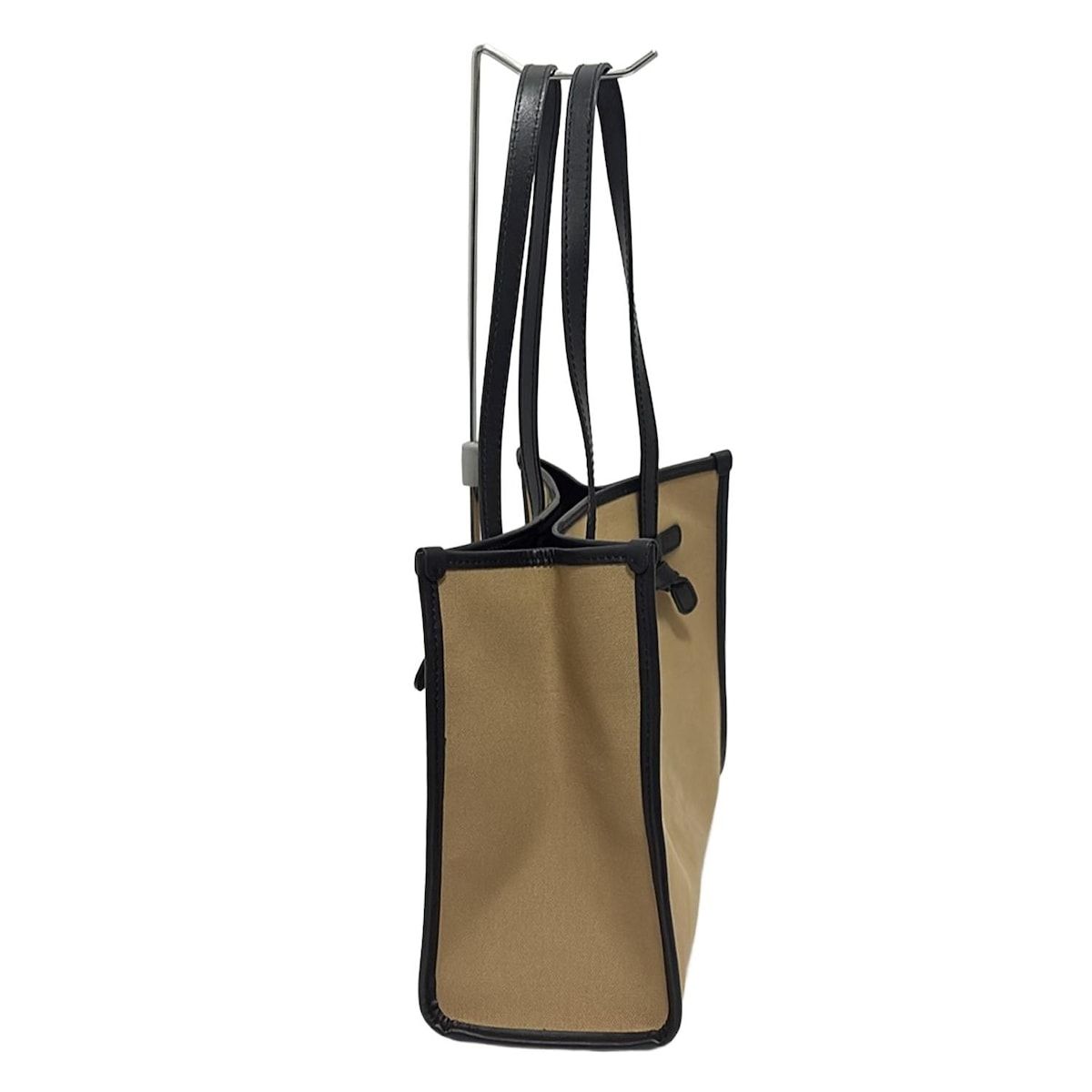 GIANNICHIARINI ジャンニキャリーニ ジャンニキアリーニ トートバッグ - ブラウン×黒 レザー