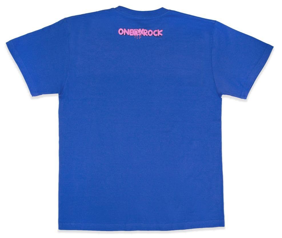 ワンオクロック ワンオク 2025 DETOX JAPAN グッズ Tシャツ D 青 ブルー L