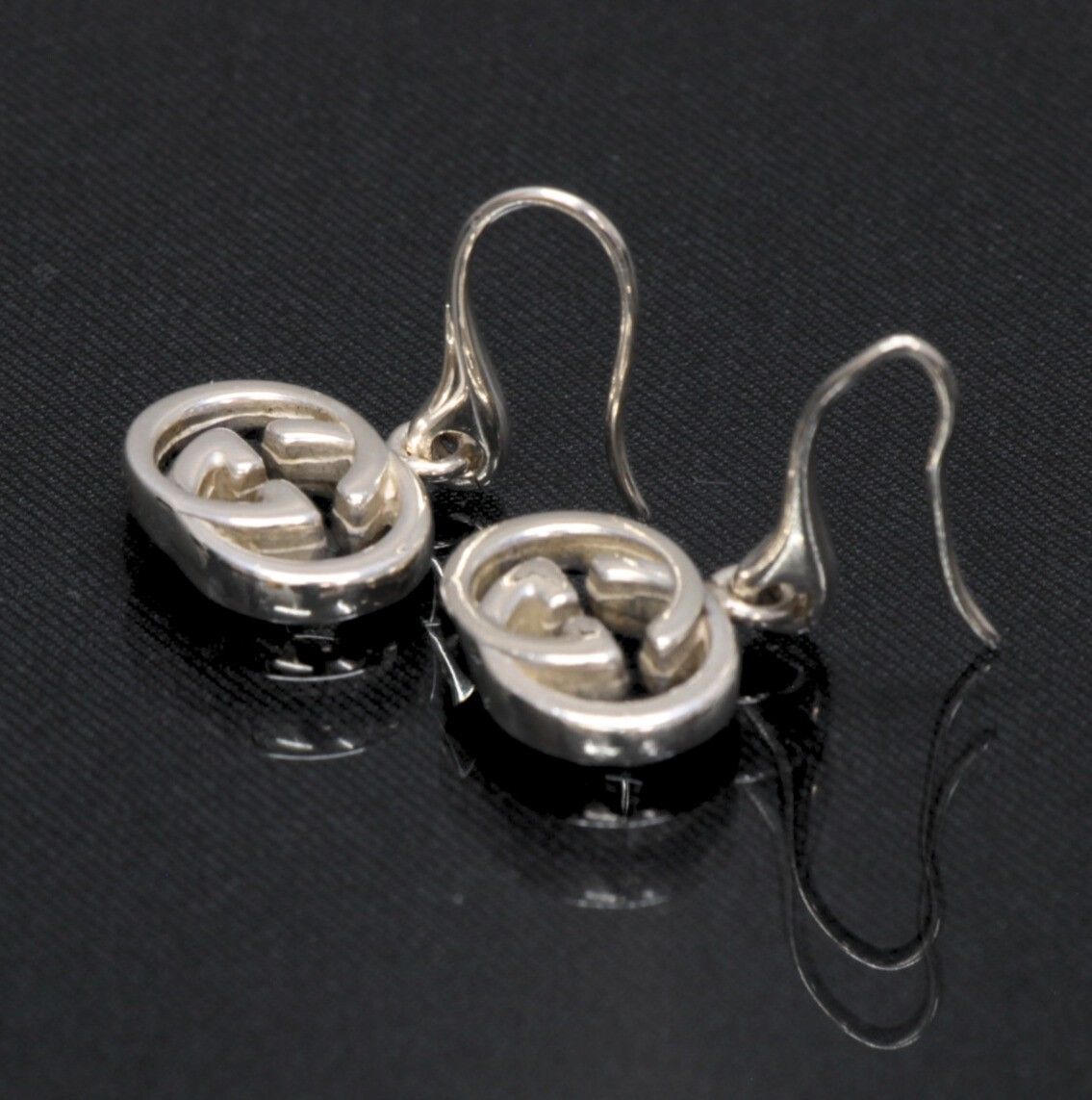 GUCCI グッチ インターロッキングG ピアス SV 925 72829