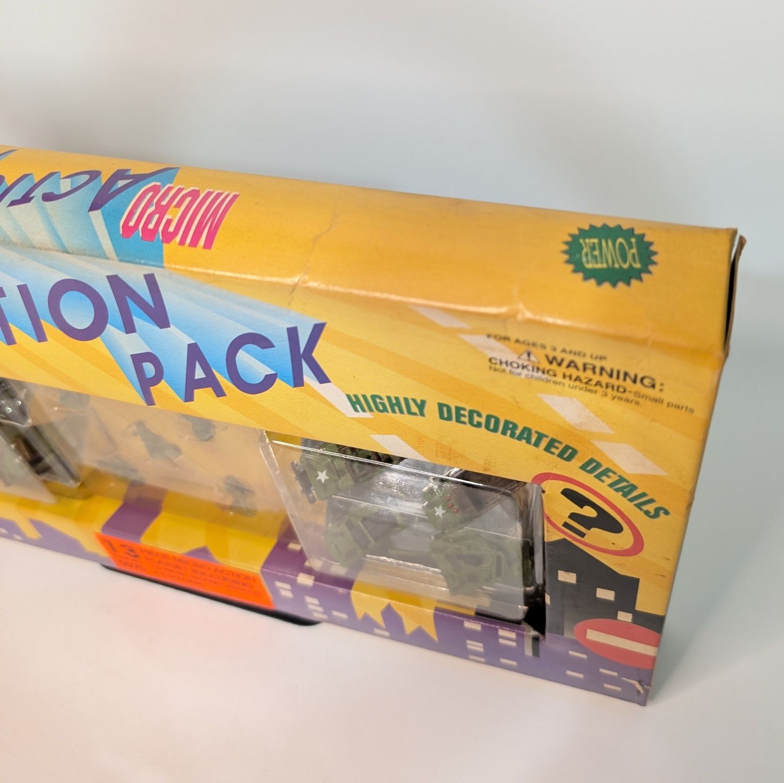 ミクロフィギュアアクション 当時物 MICRO ACTION PACK ミニチュア