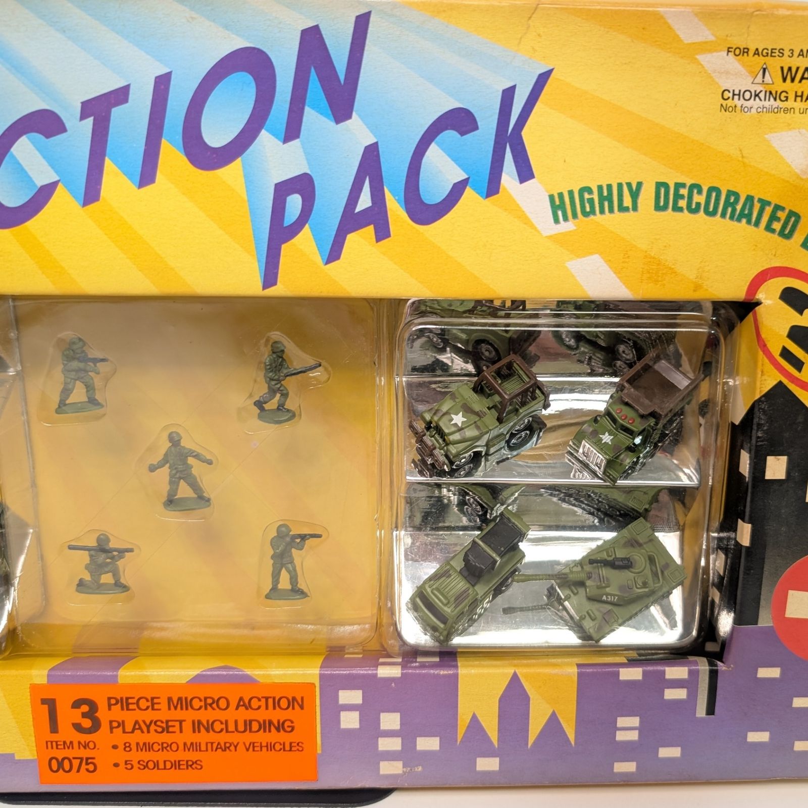 ミクロフィギュアアクション 当時物 MICRO ACTION PACK ミニチュア