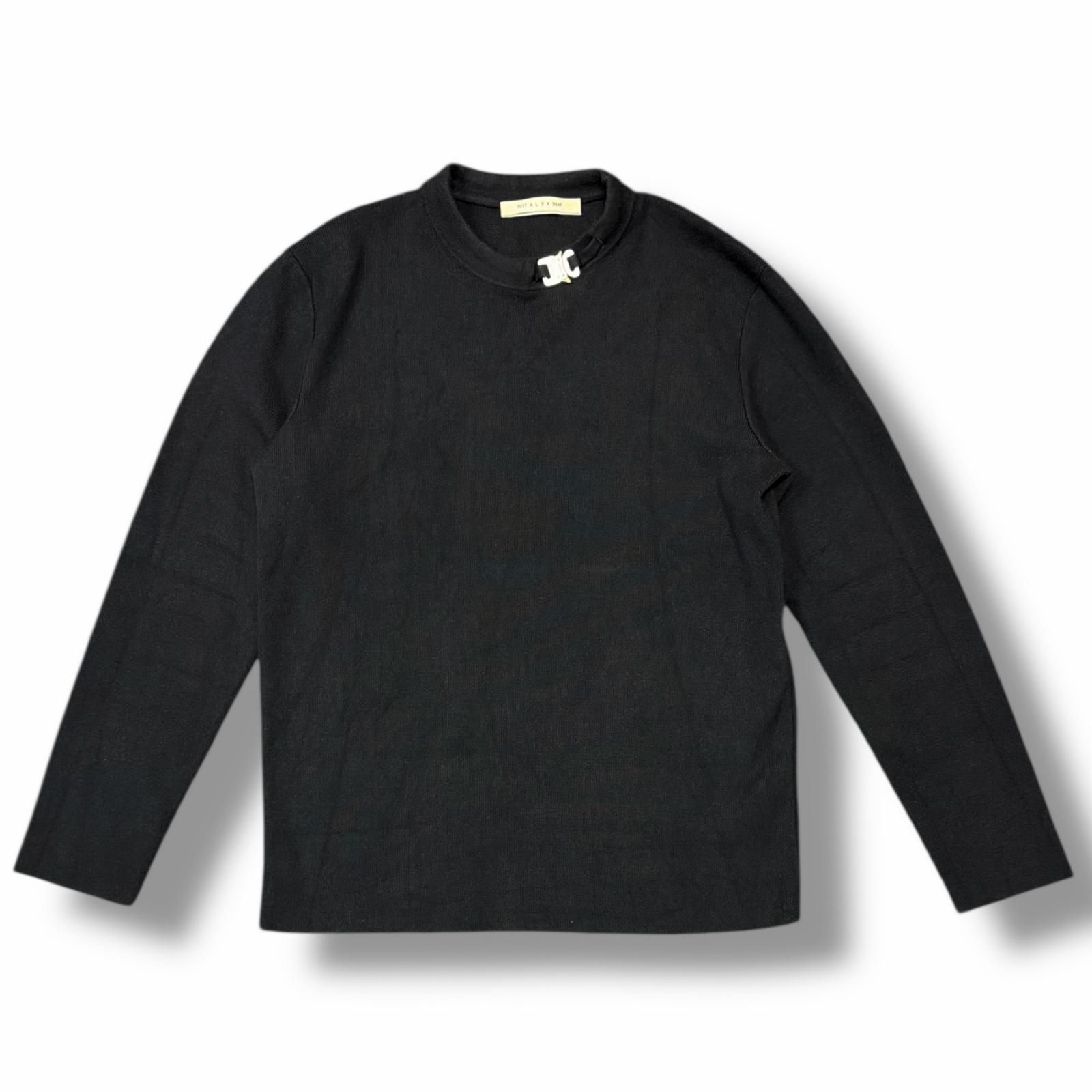 1017 ALYX 9SM BUCKLE CREWNECK SWEATER バックルクルーネックセーター 