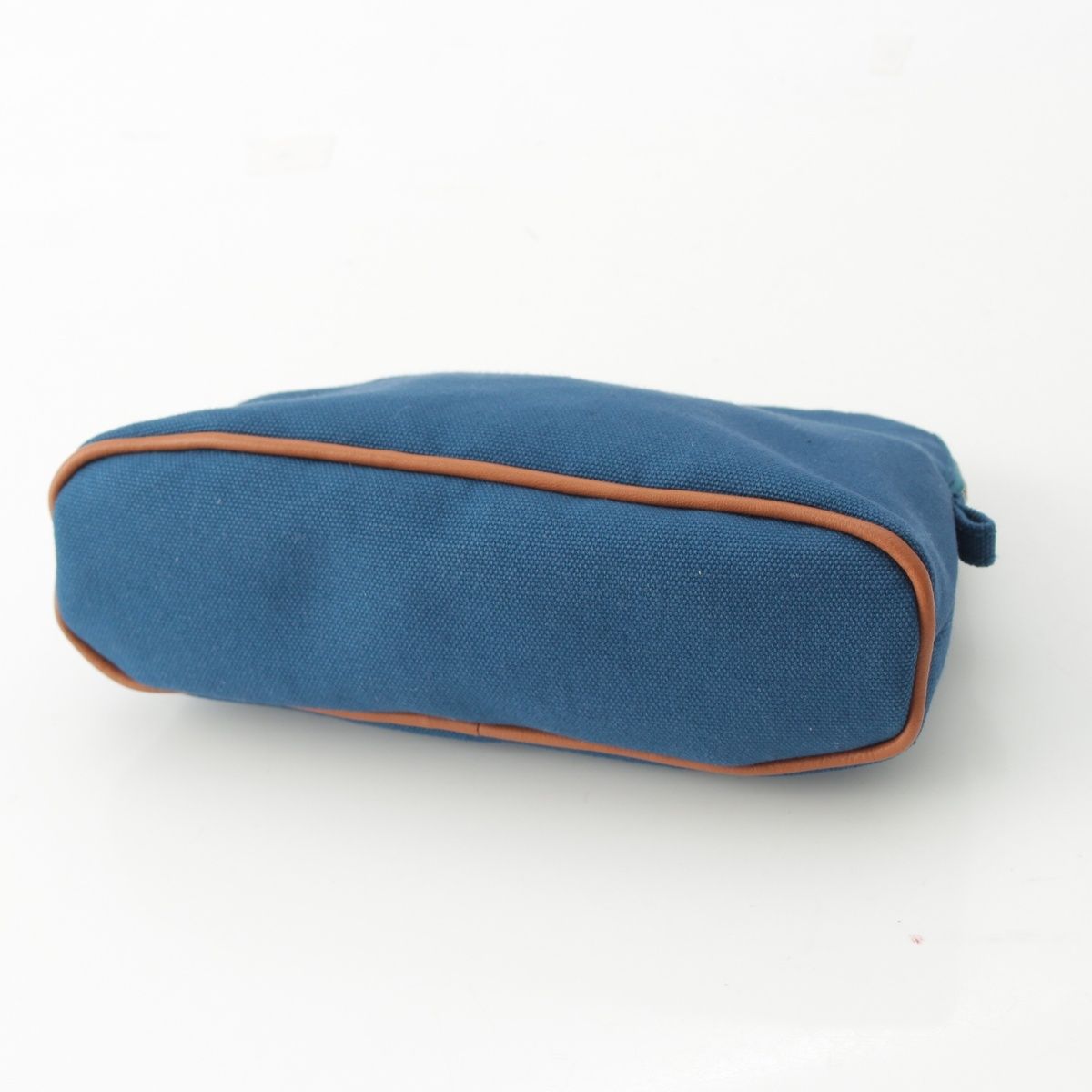 エルメス ボリード ミニミニ キャンバス ポーチ ブルー【中古】 - メルカリ