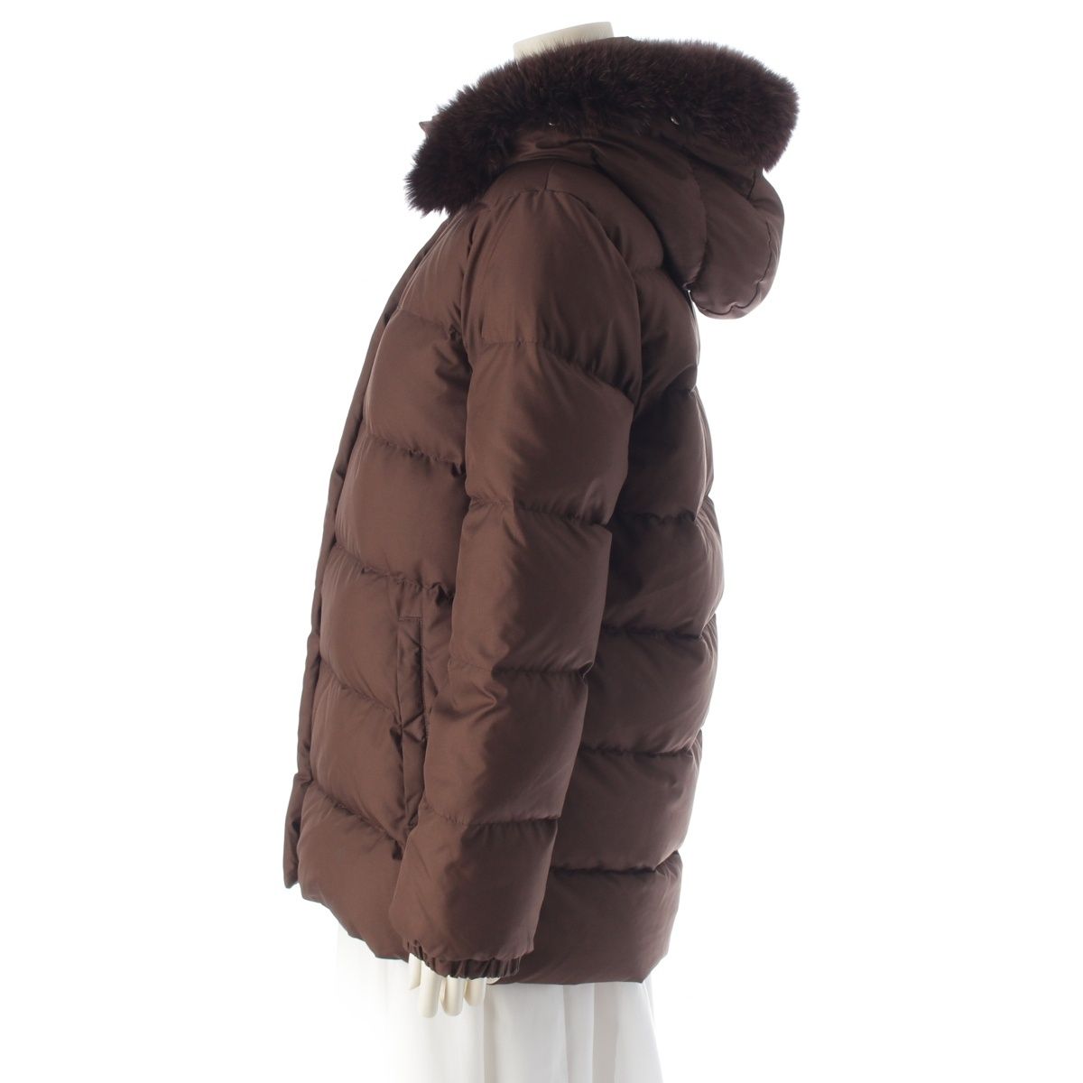 ファー ジップアップ