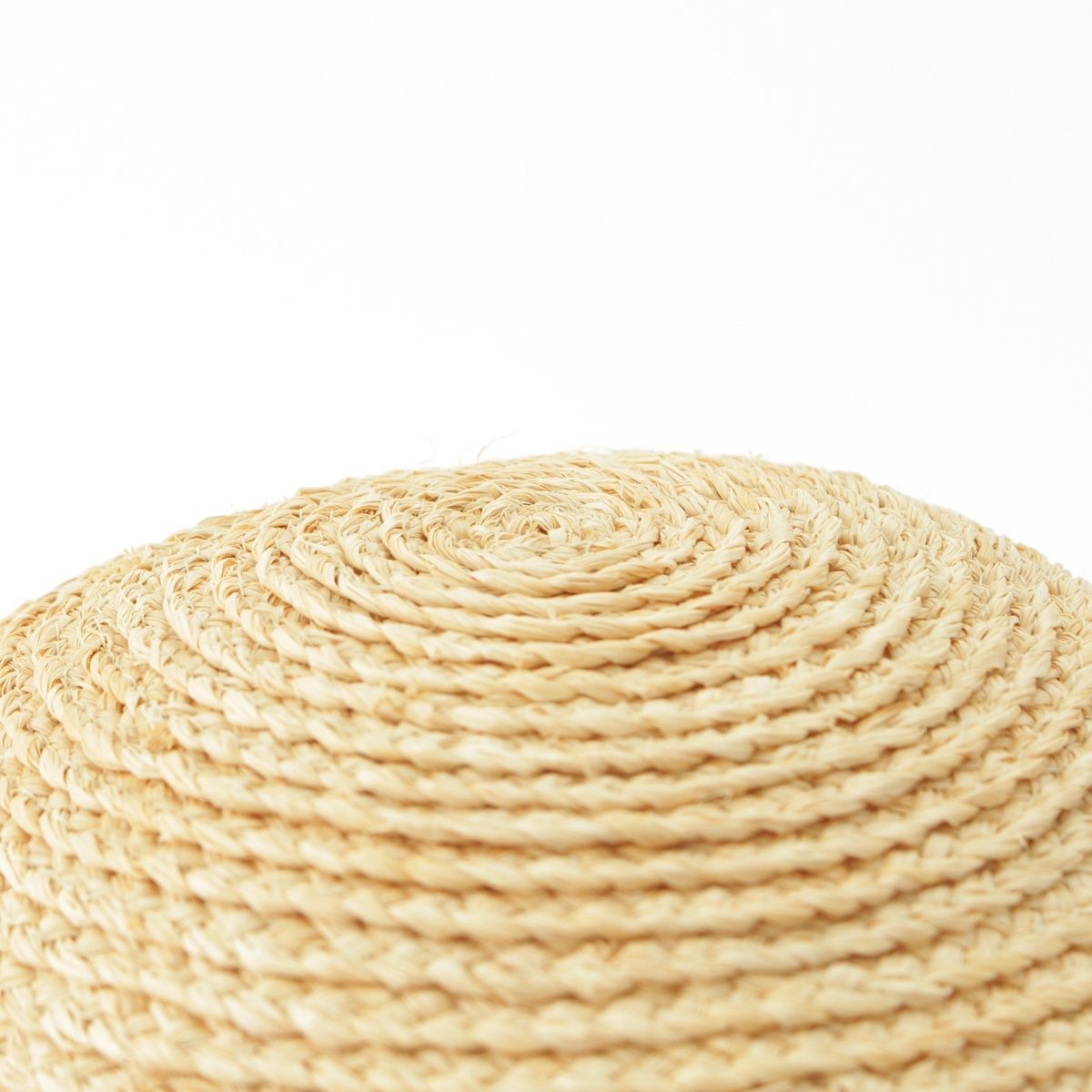  ミュウミュウ 22年 ラフィア ロゴ チェックリボン ハット 麦わら帽子 5 HC 245 ベージュ M ハット 帽子