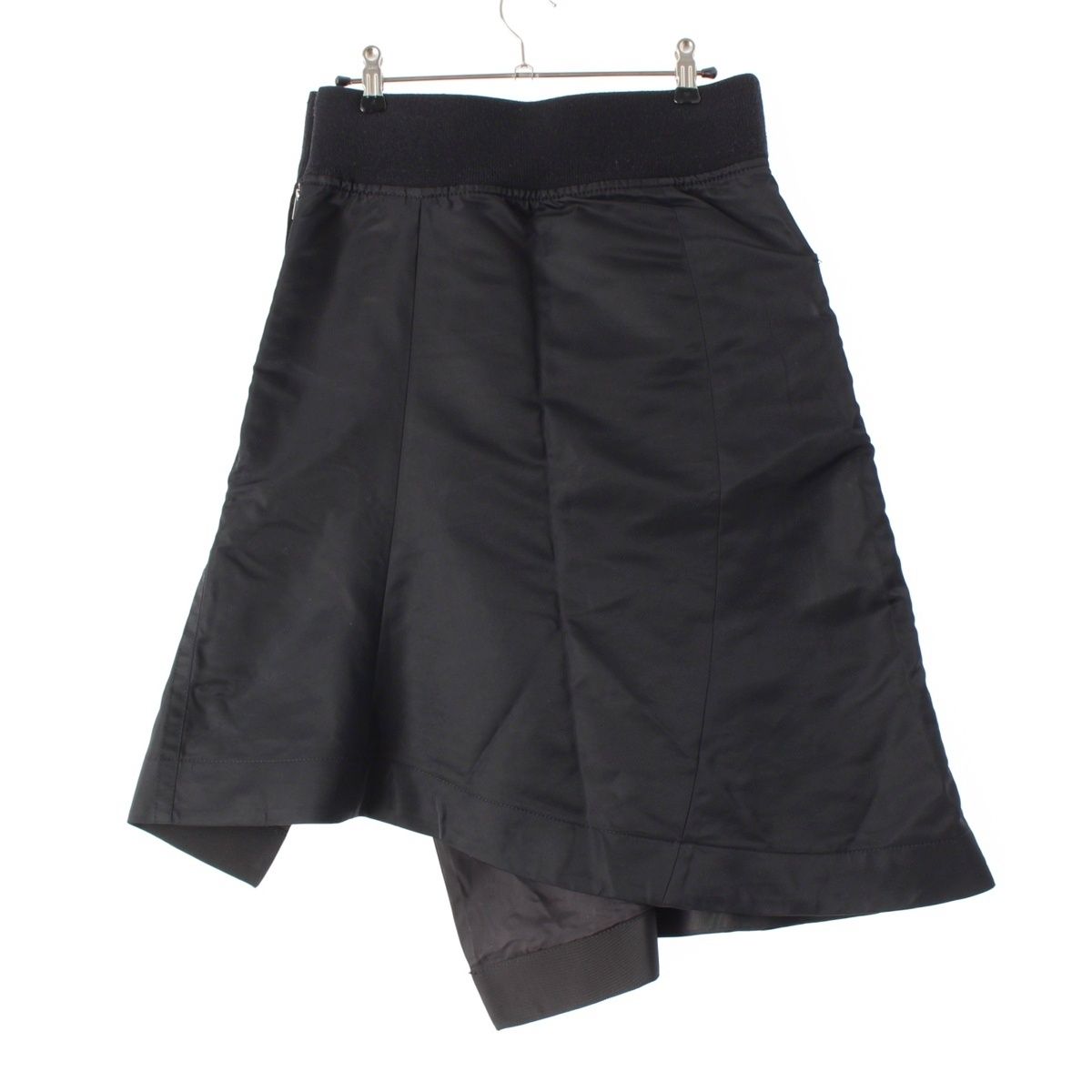 サカイ 24年 Nylon Twill Skirt ナイロン スカート ボトムス 24-07385 ブラック 2