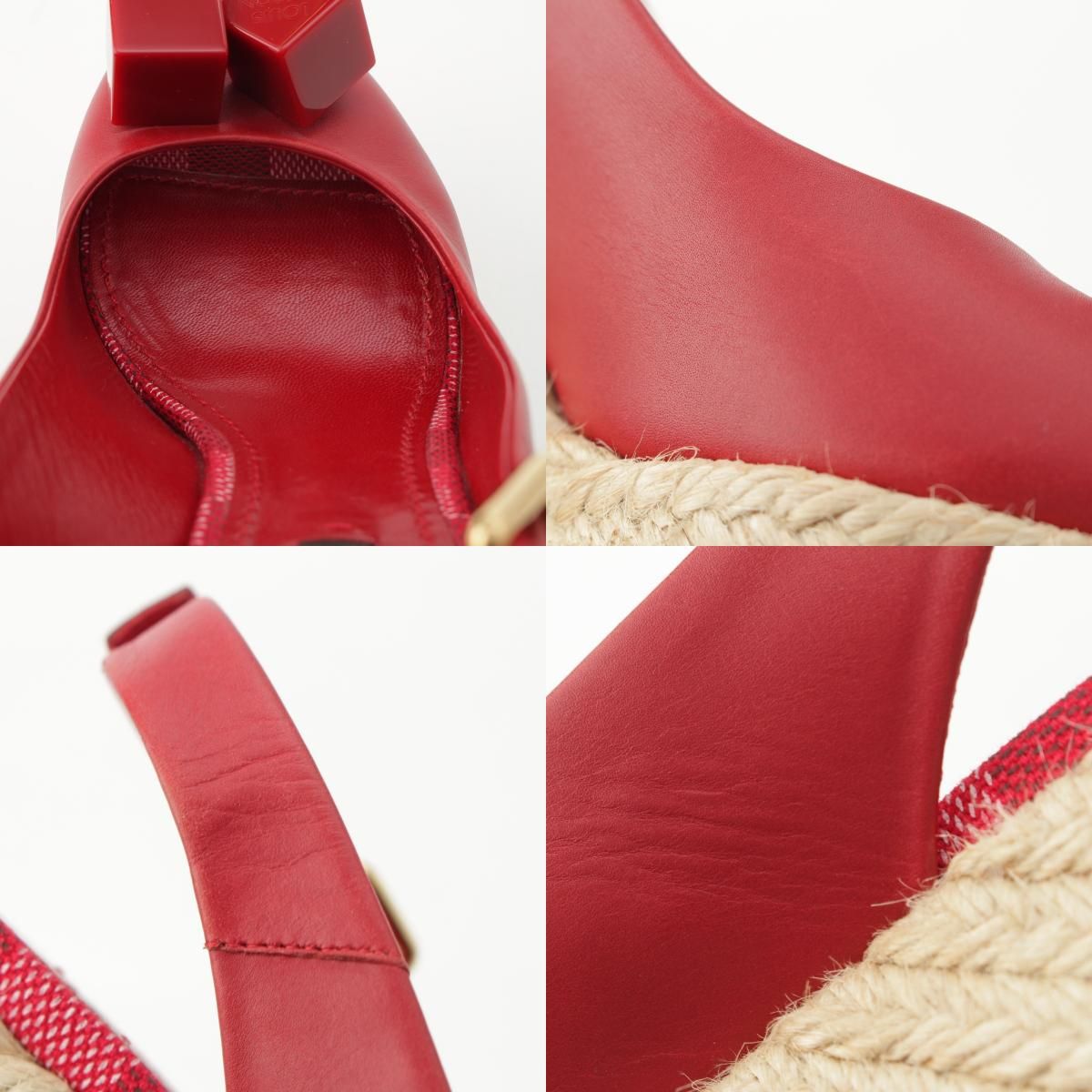 レザー ウェッジソール