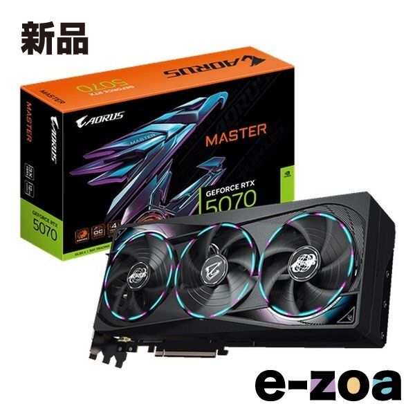 ギガバイト GeForce RTX 5070搭載 ゲーミングPC向け オーバークロック グラフィックボード 12 GB GV GD 2658573