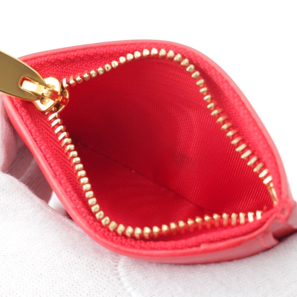 クリスチャンルブタン レザー グラフィック コンパクトウォレット 三