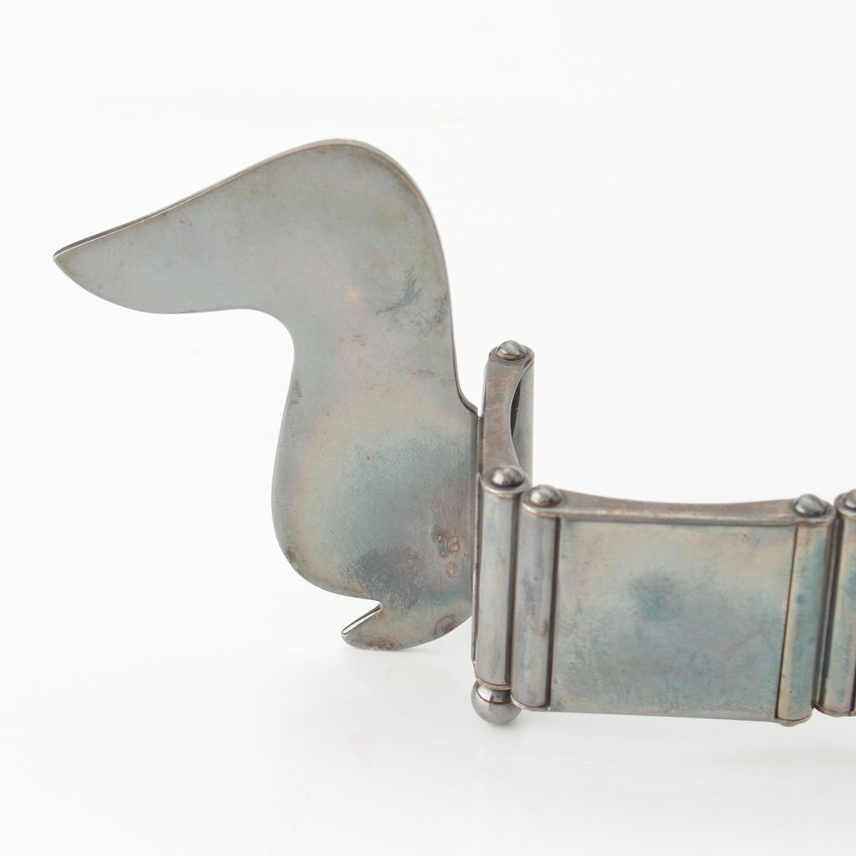 エルメス ヴィンテージ ダックスフンド フォトフレーム 置物