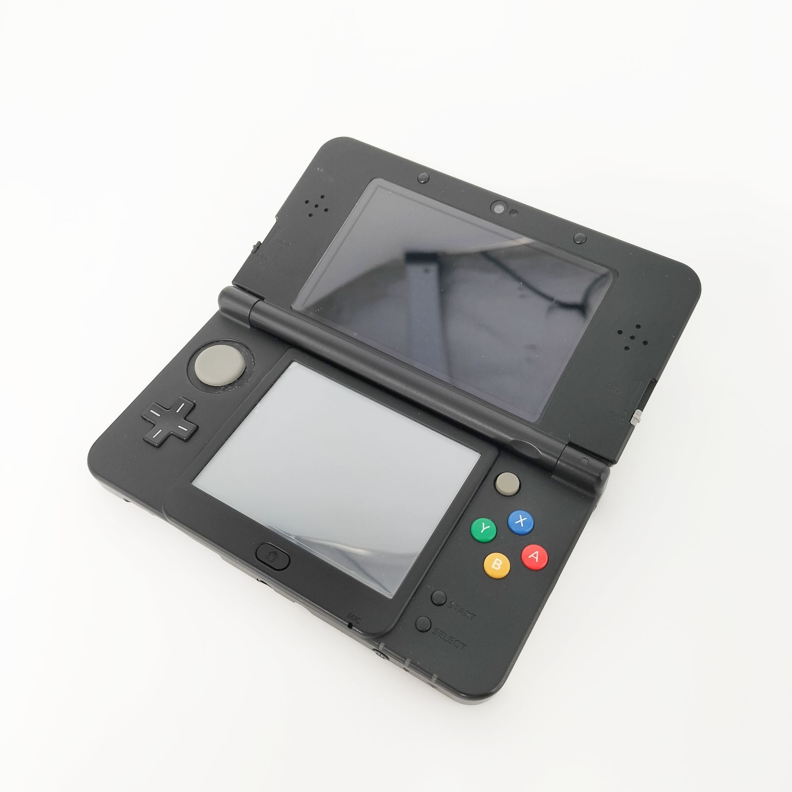 ニンテンドー3 DS ブラック 着せ替えカバー ホワイト 動作品