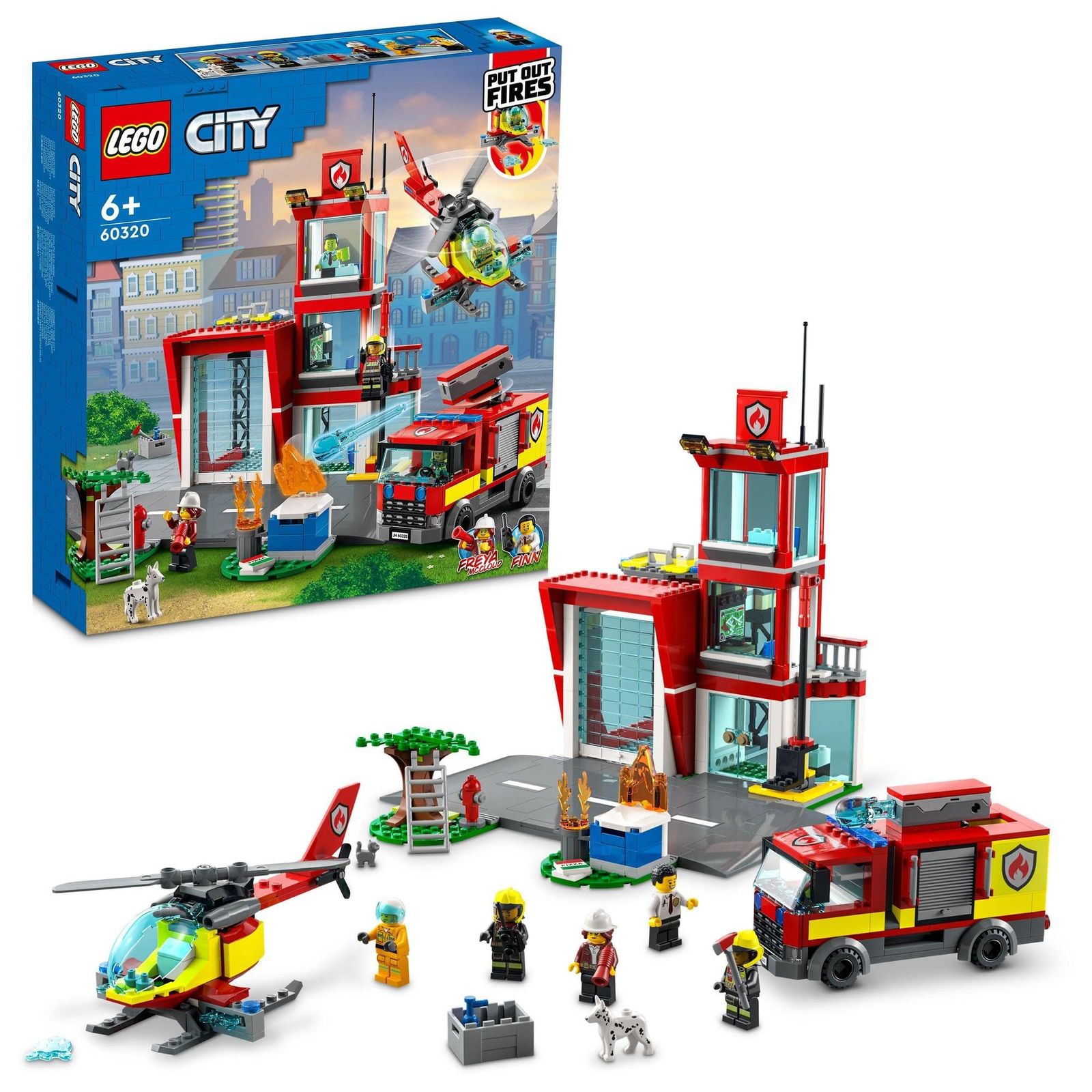 【大得価，品質保証】 レゴ(LEGO) シティ 消防署 60320 おもちゃ ブロック プレゼント 消防 しょうぼう 男の子 女の子 6歳以上 その他